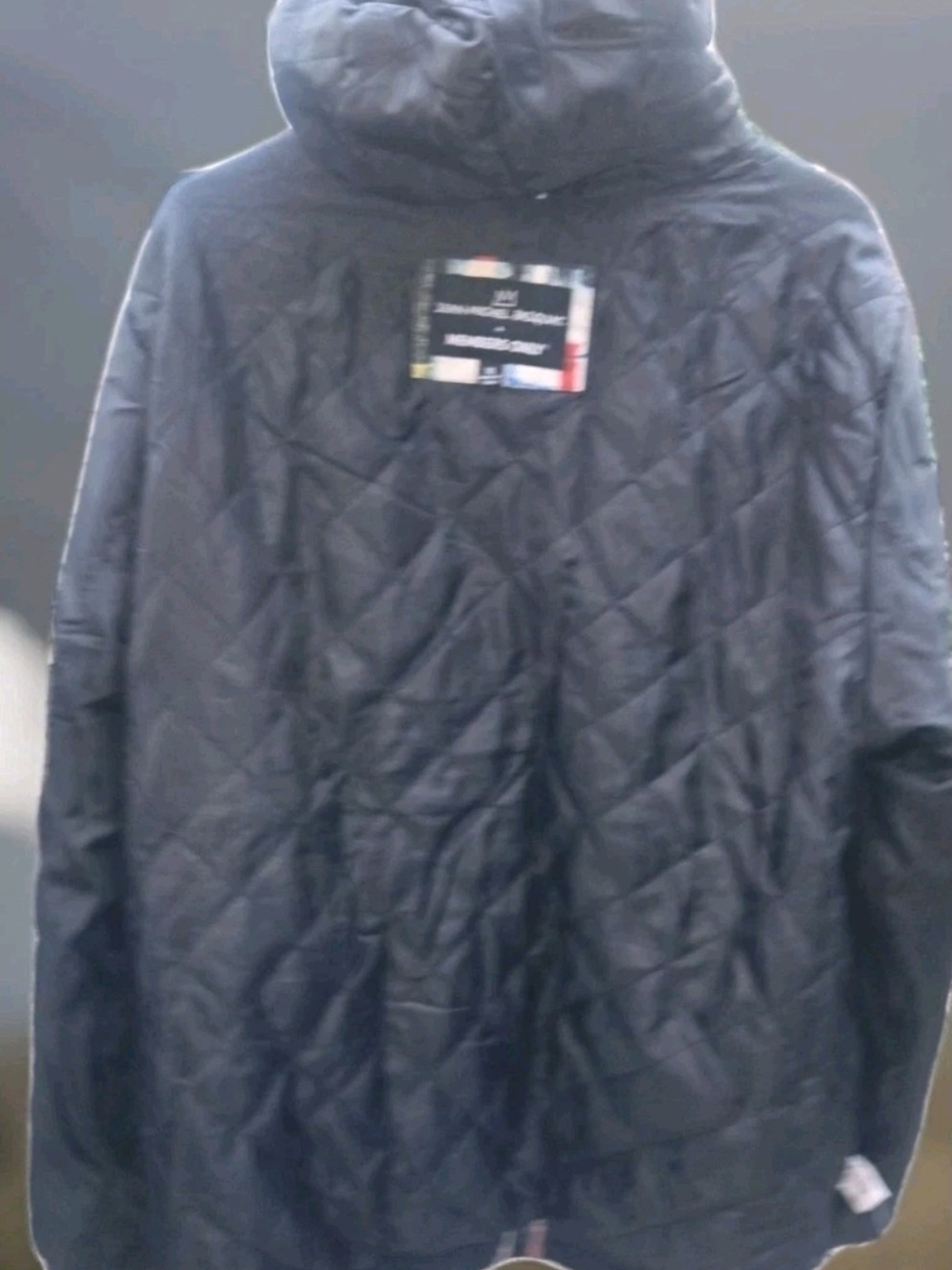 Jean Michel Basquiat X Members Only  Men's XL Hooded Art Jacket - Picture 7 of 16